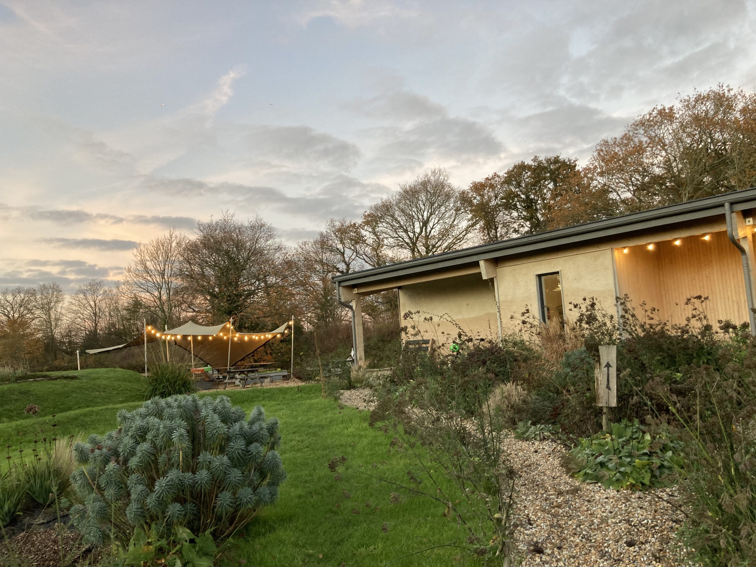 The gardens at Spithurst Hub